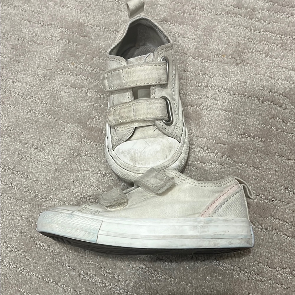 Kids White Converse Sneakers